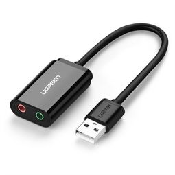 绿联30724 USB外置独立声卡 一站式音频解决方案，轻松连接多设备